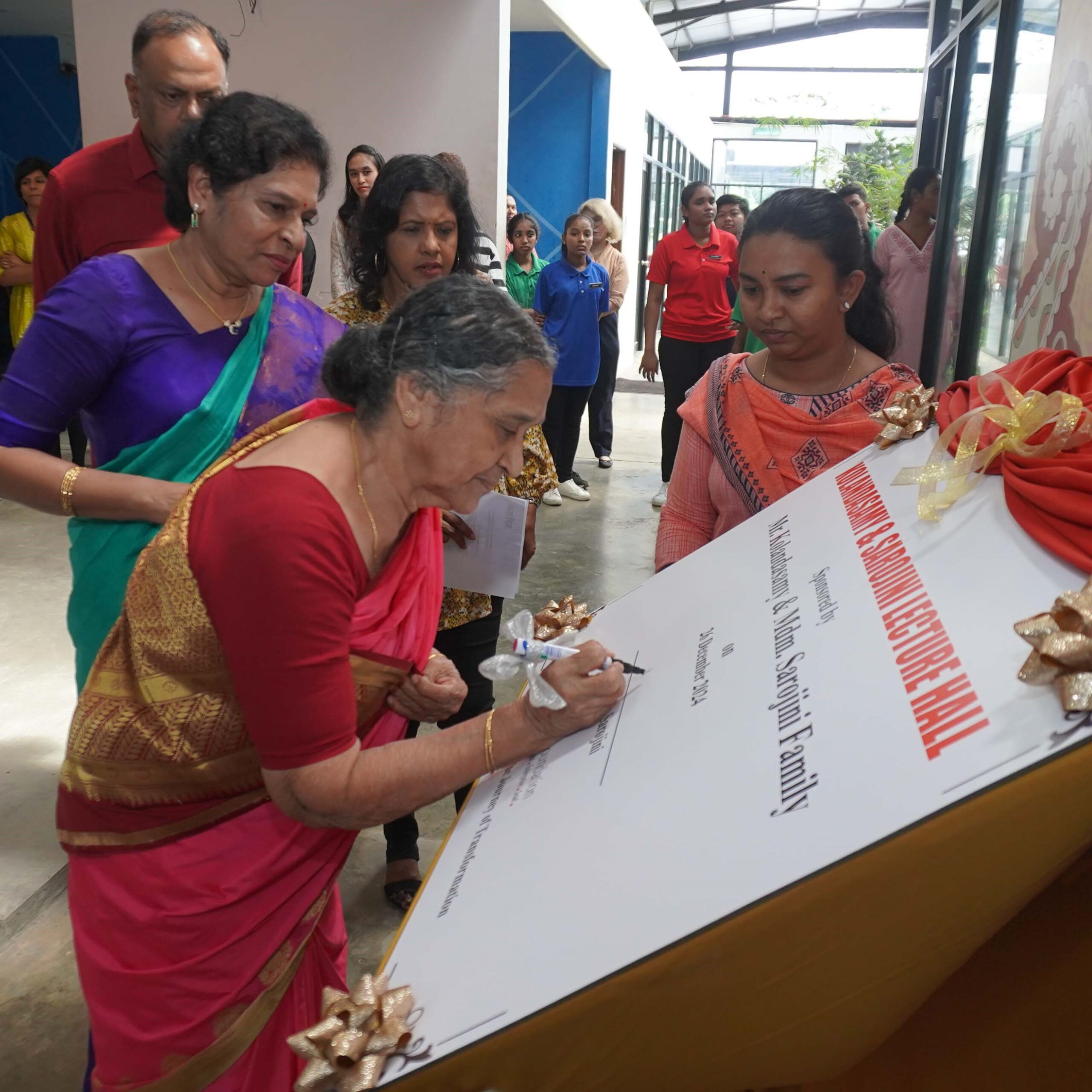 The Kolandasamy & Sarojini Lecture Hall: A Testament to Generosity and Hope