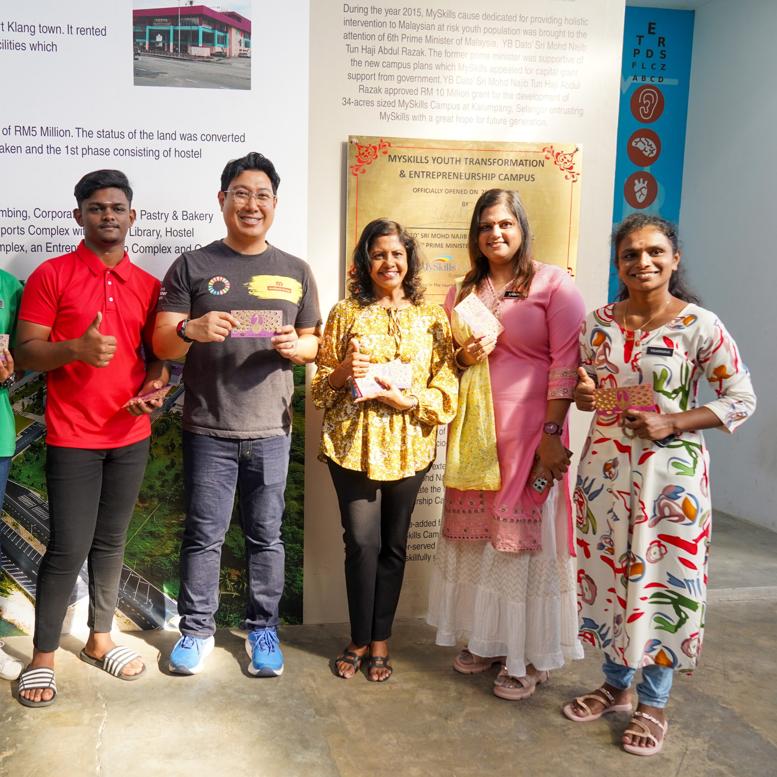 AmBank Brings Festive Cheer to MySkills Foundation Campus AmBank Brings Festive Cheer to MySkills Foundation Campus