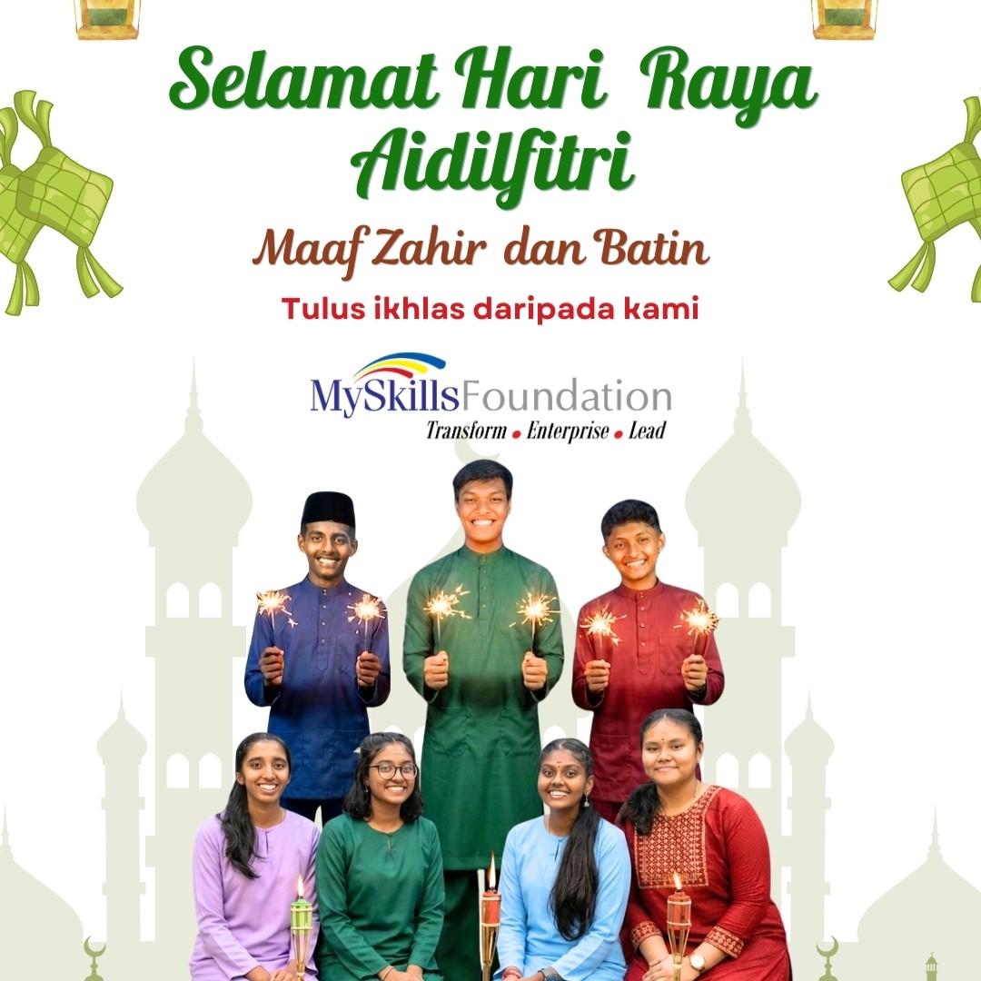 Selamat Hari Raya Aidilfitri, Maaf Zahir dan Batin.