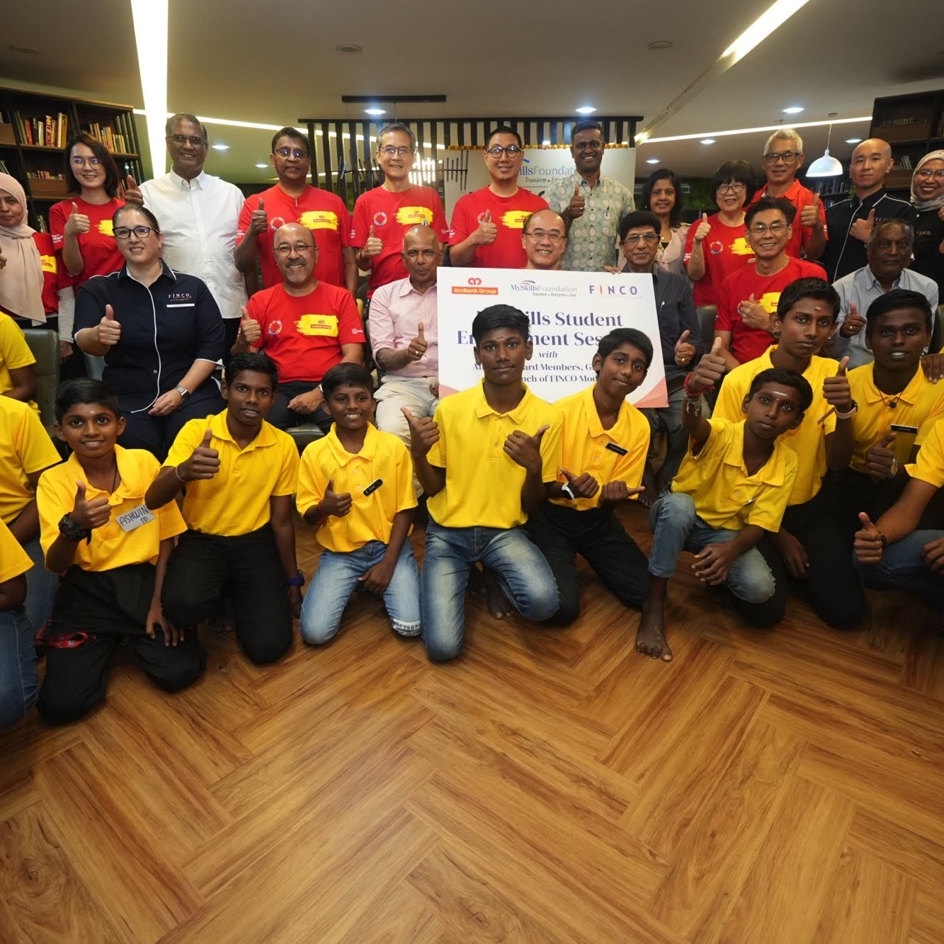 A meaningful day of Compassion, Learning and Inspiration with AmBank Group Board Members & Leadership Team together with FINCO