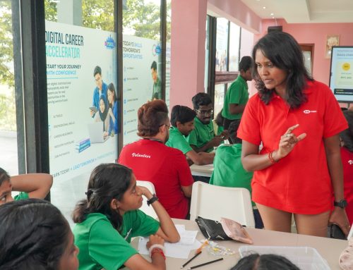 HSBC Senior Leadership Team recently spent their valued time to deliver financial literacy awareness workshop for 30 Myskills youths.